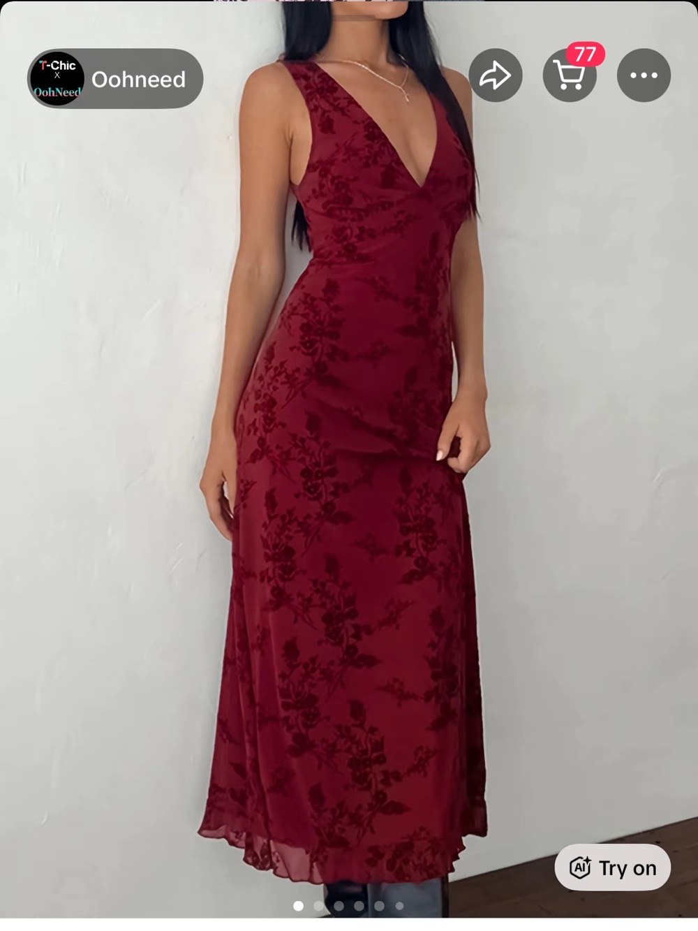 Beautiful fall dress